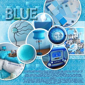 Everyday Memories Blue