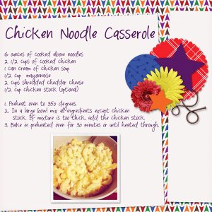 Chicken Noodle Casserole