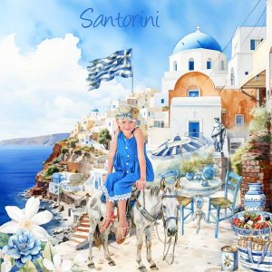 Santorini-ilonka