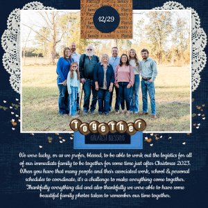3/2024 A Year of Blessings! - Time You Were Lucky/Blessed