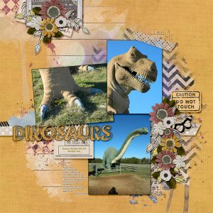 Dino Statues