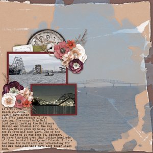 Washed Journeys 1-2 Temp #2-Miss Fish A Thankful Heart-Just Because