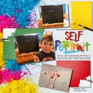 Benjamin Self Portrait 2021