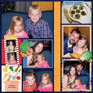 2015 Disney Cruise - Dinner 7/21