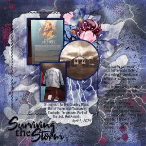 Stormy Skies with Brushed #5 Templates-Aimee