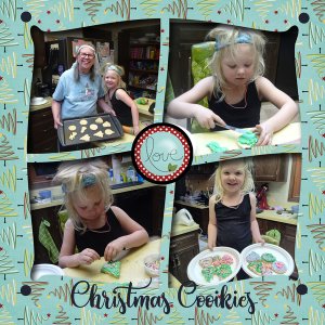Christmas cookies by Emma