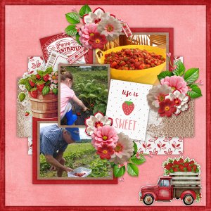 Paint Chips Strawberry with #2024 April Temp #3-Connie Prince