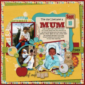 September 19th-The Day I became a Mum