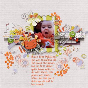 Brae's First Halloween