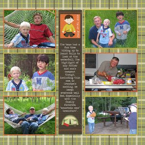 Father and Son's Campout Pg. 2