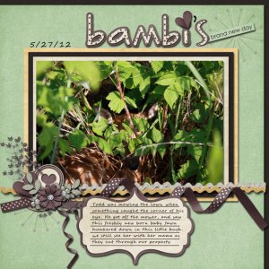Bambi's Brand New Day