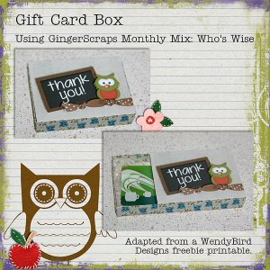 Gift Card Box
