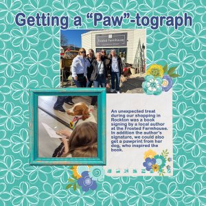 Getting a "Paw"-tograph