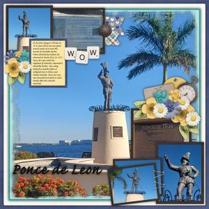 Artsy Blocks 33 Template #1-Miss Fish Mom Upside Down Is Wow-Scrap Chat