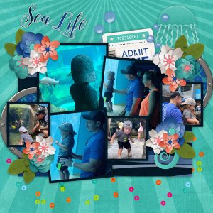 Sea Life with Super Six Temps5 #4-Connie Prince