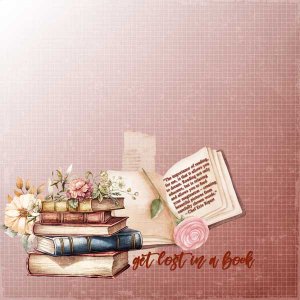 get lost in a book