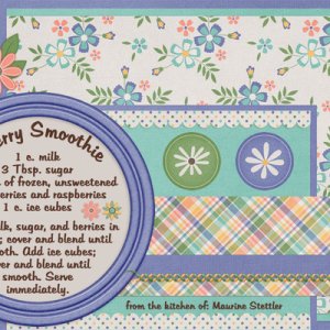 Berry Smoothie Recipe Card