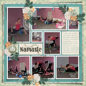Yoga with props