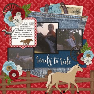 Wild Horses with  Fun With Four Temps 3 #2-Connie Prince
