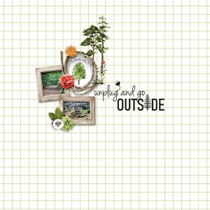 outside
