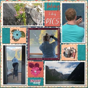 taking a lot of pictures