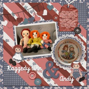 Raggedy Ann + Andy