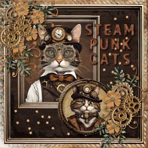 steampunk cats