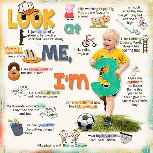 Look at ME I'm 3