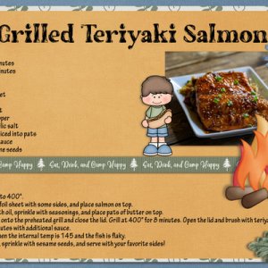 Grilled Teriyaki Salmon