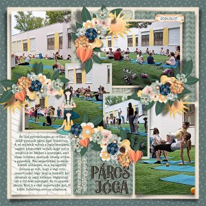 Couple yoga