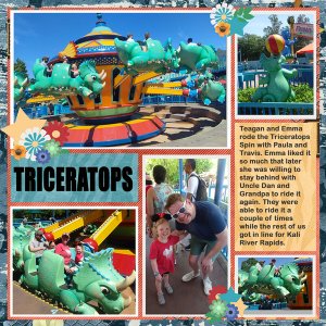 Triceratops Spin