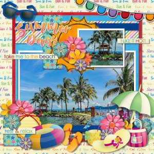 Summer Days Take Me To The Beach