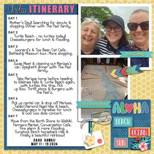 Oahu Itinerary