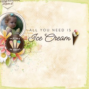 all you need is ice cream