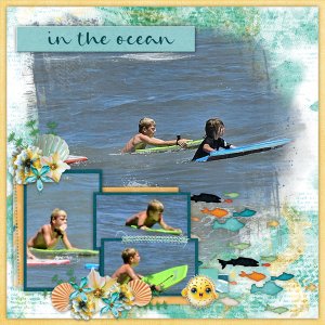 Friends In The Ocean-GingerBread Ladies Memorable Masks Templates-Miss Fish