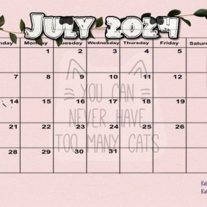 202407 Calendar