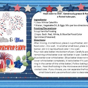 July 2024 Recipe Card Challenge
