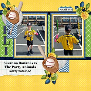 Savanna bananas baseball game