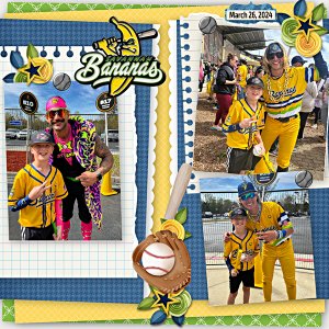 Savanna bananas baseball game