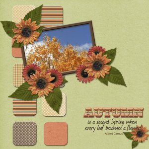 Autumn is a Second Spring