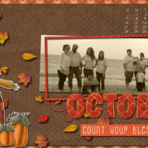 Oct desktop for my Sister