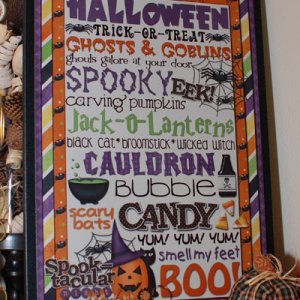 spooked plaque12x18