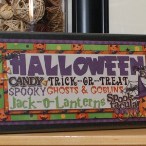 spooked plaque 6x12