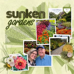 sunken gardens