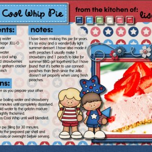 RECIPE Jello Cool Whip Pie
