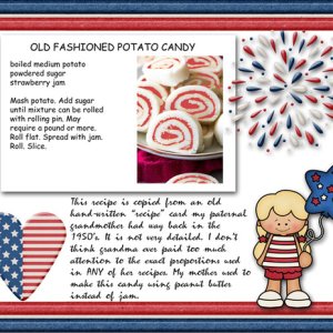 OLD FASHIONED POTATO CANDY
