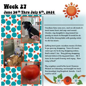 Project 365 Challenge - Week 27