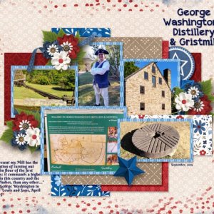 George Washington's Distillery + Gristmill