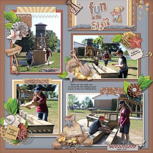 Fun in the Sun Sifting for Gold