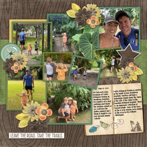 Pics Galore Templates 43 #4 with Nature Hike-Connie Prince